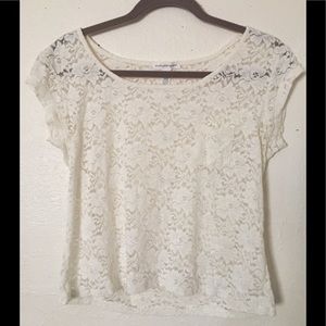 White Lace Shirt